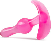 Blush Novelties B Yours Curvy Anal Plug 8.9cm Pink Butt Plugs